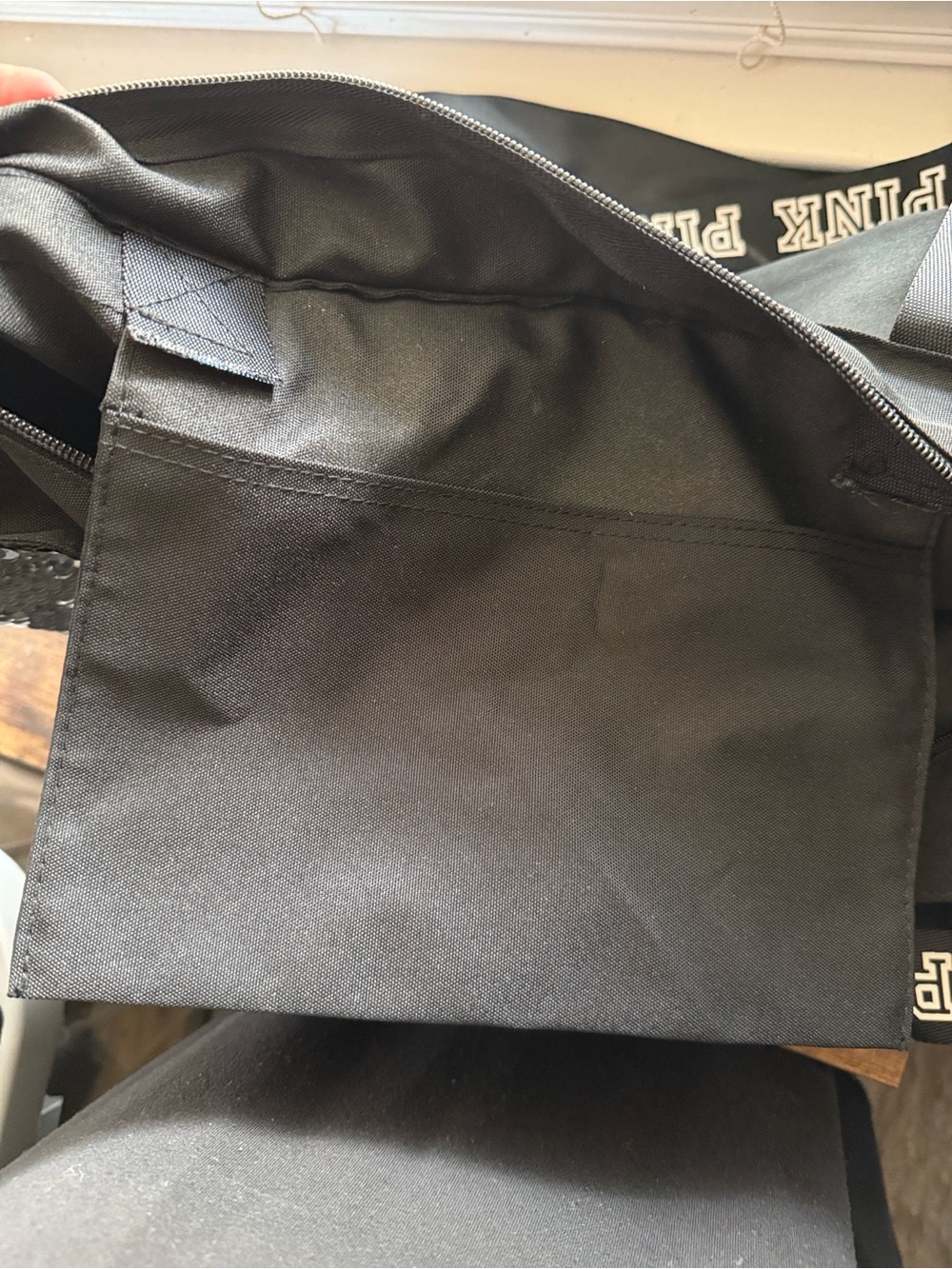 Victoria’s Secret PINK Sequin Large Tote in Silver , hints of Gold & Black - Picture 8 of 8
